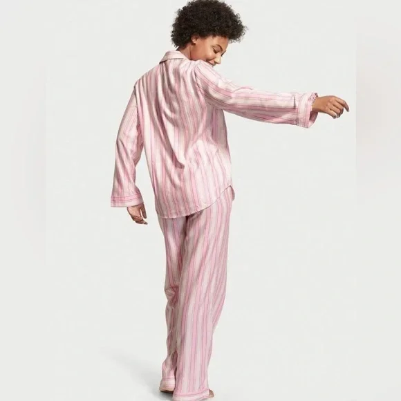 Victoria's Secret Pink Striped Pajama Set - Picture 3 of 6